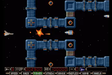 Space Assault screen shot game playing